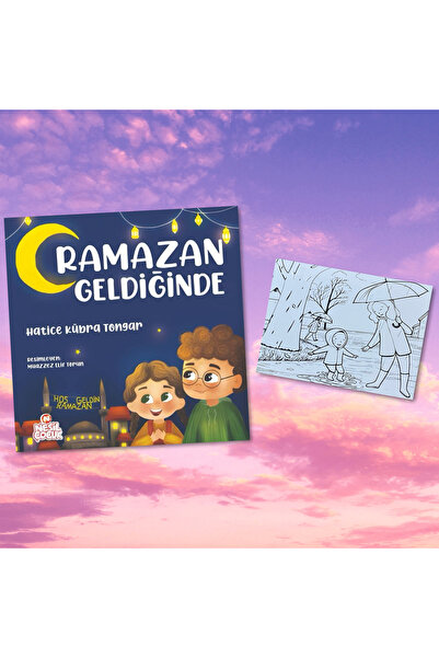 Nesil Çocuk Yayınları Ramazan Geldiğinde / Hatice Kübra Tongar / Kartpostal B...