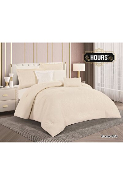HOURS Summer Jacquard Single Bedspread Set of 4 Pieces
