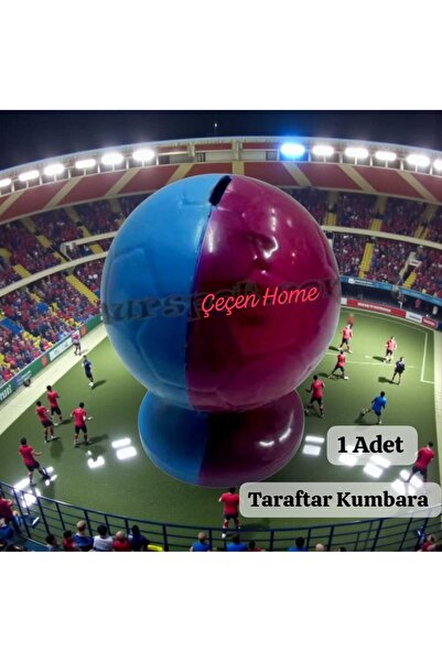 ÇEÇEN HOME Trabzonsporlu Taraftar Top Kumbara Bordo-Mavi Trabzonsporlu Çocuk ...