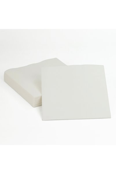 AIRLAID Beyaz Kumaş Dokulu Peçete 40x40 1/4 50'li Paket