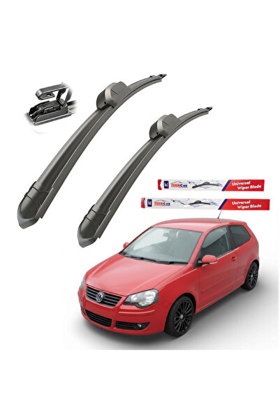 TEAMCAR Ștergătoare de parbriz Volkswagen Polo 2001-2005 (9N2) HATCHBACK Plat...