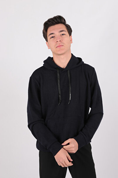 Five Pocket Fp24B2124 Hanorac cu glugă și buzunar cangur pentru bărbați