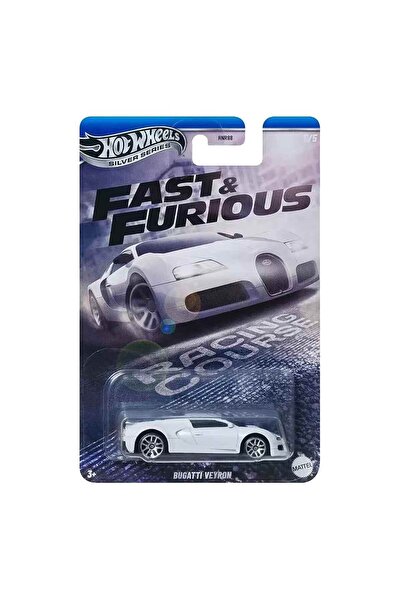 HOT WHEELS Fast & Furious Silver Series Bugatti Veyron Araba