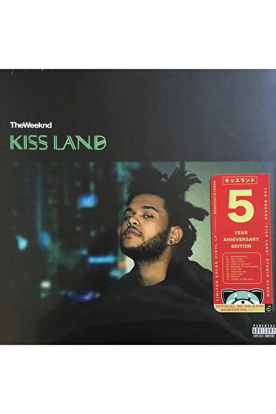 değer The Weeknd Kiss Land Plak (Limited Color Vinyl 2LP)
