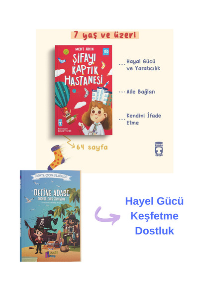 Timaş Çocuk Şifayı Kaptık Hastanesi / Mert Arık - Define Adası Dodili Kitap