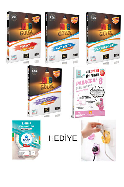 paraf yayınları LGS Meb Gölge Tür-Mat-Fen-İnk-Sinan Kuzucu Paragraf-Deneme ve...