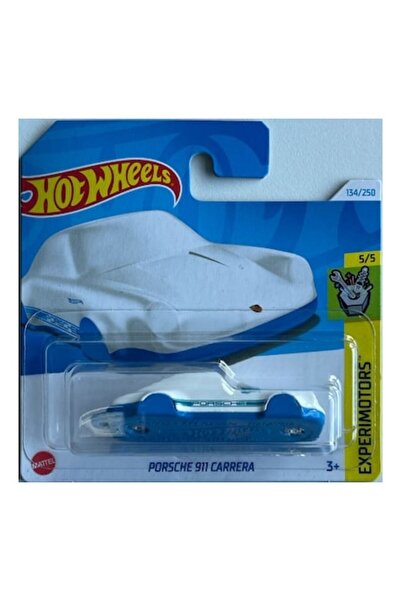 HOT WHEELS Metal Car, Porsche 911 Carrera, White, 1:64, 7cm