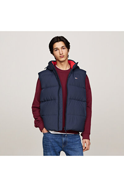 Tommy Hilfiger Tommy Jeans Erkek Mavi Yelek