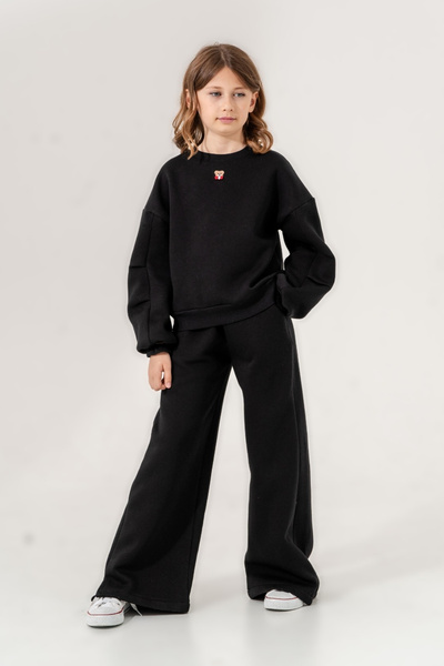 GİYİCEM TEKSTİL Set de trening cu trei fire cu detalii ursuleț de pluș pentru...