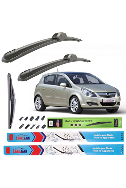 TEAMCAR Stergatoare Opel Corsa D 5 usi (2006-2010) TeamCar® – Set Complet