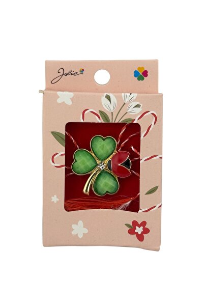 Flippy Classic Martisor Brooch, 4-leaf clover, Jolie
