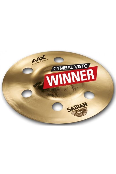 SABIAN 20805XA AAX Air Splash Zil (8 İnç) | Parlak Bitiş - Keskin ve Hızlı - Efekt