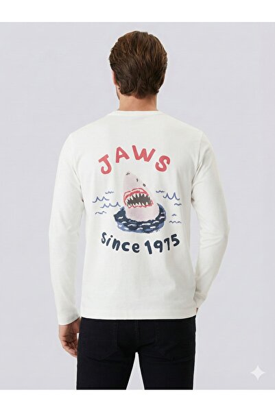 Jack & Jones JORJAWS Lisance muška off-white majica