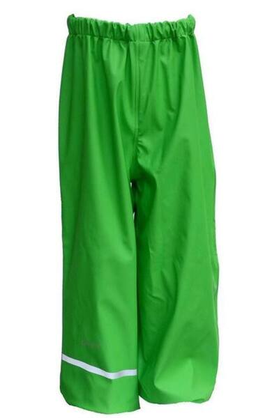 CeLaVi Forest Green 130 - Pantaloni de ploaie pentru copii, impermeabili -