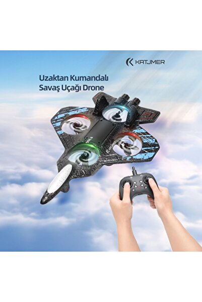 YMS ELEKTRONİK F166 UZAKTAN KUMANDALI SAVAŞ UÇAĞI DRONE