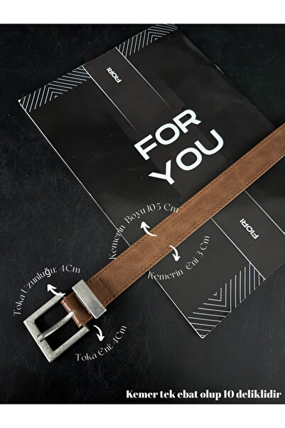 Fiori Square Buckle Bridged Women's Belt, Pants Belt, Jacket Belt, Dress Belt