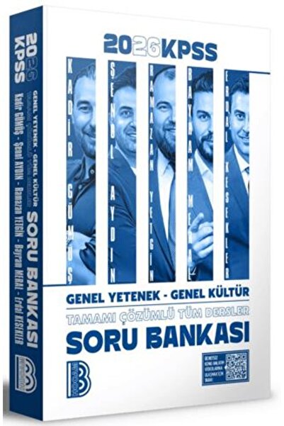 Benim Hocam Yayınları Kpss Tüm Dersler Tamamı Çözümlü Soru Bankası 2026