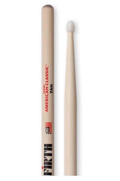 VIC FIRTH طبلة باجيت أمريكية كلاسيكية V7AN من النايلون 7A |   صوت جرس نقي - ط...