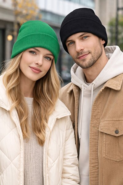 Jack Ferrero Unisex Katlamalı 2 adet bere seti A kalite