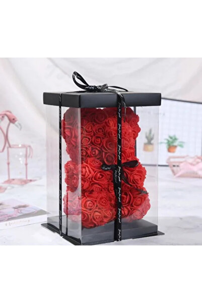 Elancee Ursulet din trandafiri făcuți din spuma, foarte rezistenta in timp, d...