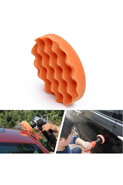 Generic 7 Inch Waffle Foam Polishing Pad for Car Buffing Waxing Paint Correct...