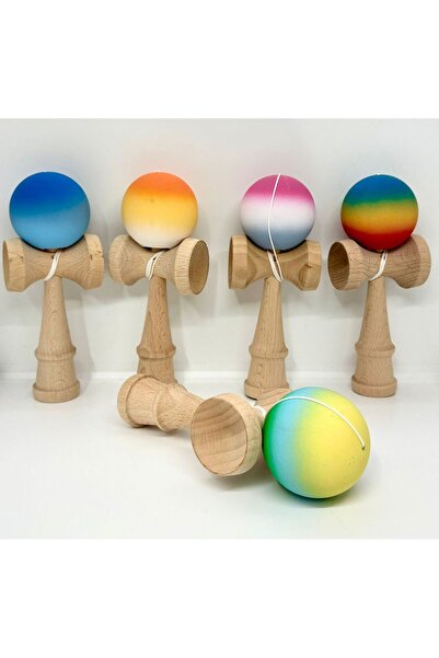 Kendama Rubber Grip 18 cm – colorful, non-slip model