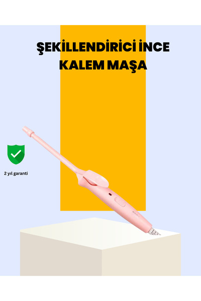 lowell home Lightweight and Portable Hair Curler 9mm Slim Design - Loho5856-4116