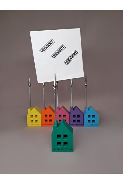 Vegart Property Acquisition Number Sequential Color Home Note Holder