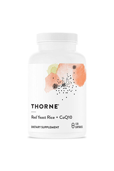Thorne Red Yeast Rice + CoQ10, 120 Capsules, Maintain Levels in the Normal Rang