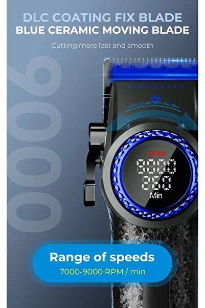 VGR V-001 BLUE EDITION PROFESYONEL SAÇ SAKAL TIRAŞ MAKİNESİ SINIRLI ÜRETİM & ...