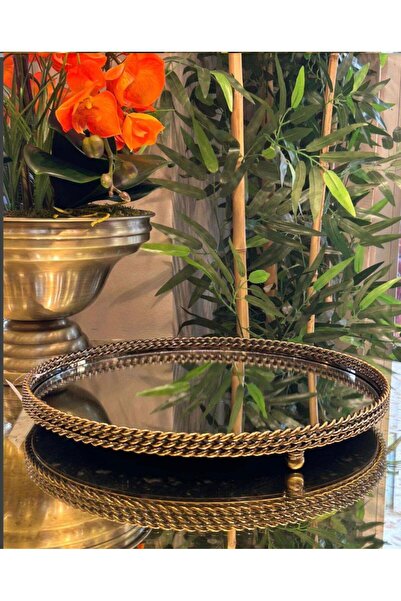 zepce design Eskitme Zincir Tepsi