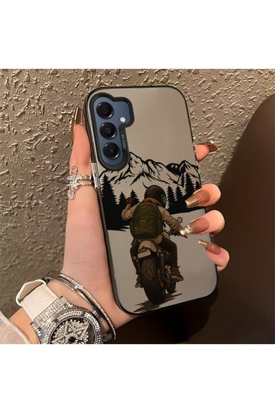 Caseji جراب هاتف سامسونج جالاكسي A16 متوافق مع نمط الطباعة المقاوم للأوساخ MK01A