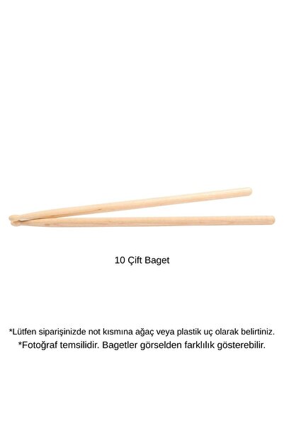 VIC FIRTH P10PR عبوة تحتوي على 10 أزواج من الباجيت |   الحزمة البيئية - اقتصا...
