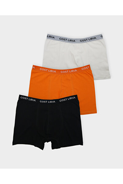 GOST LİRİA Boxeri pentru bărbați Base – Pachet de 3, multicolor