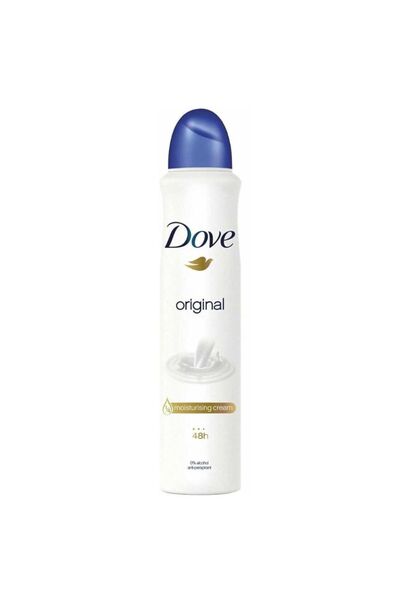 Dove Original - Women's antiperspirant deodorant, 48 h, 2 pcs x 250 ml