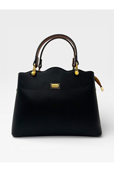 Sanmorris Women's 2-Compartment Wave Detailed Stylish Hand and Shoulder Bag w...