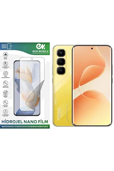 Ecr Mobile Infinix Hot 60 Pro Plus ile Uyumlu Mat Hidrojel Nano Film Ekran Ko...