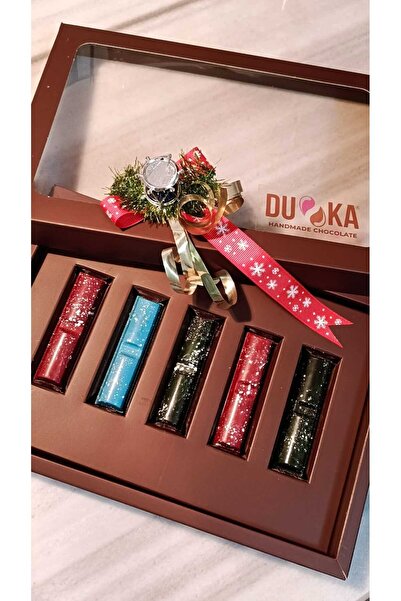 DU&KA El Yapımı Hediyelik Stick Belçika Çikolatası