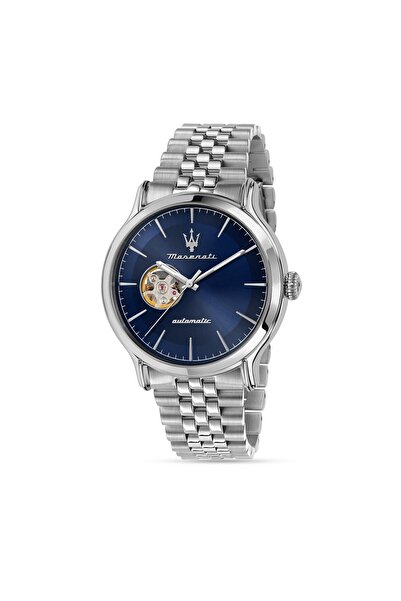 maserati watch Maserati Epoca watch R8823118018, automatic, blue dial, stainl...