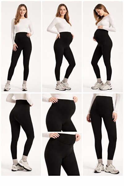 ONON1 Premium Kalite Rahat Yüksek Bel Likralı Hamile Tayt bebek 3,ay - 9,ay