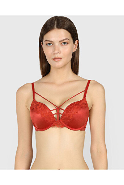 Isla & Evie Obvious Double Pushup Plunge Bra