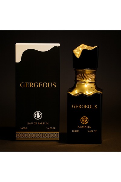 Armada عطر جيرجيوس (Gorgeous) أو دو بارفيوم أنثوي أنيق بعبير الزهور والفواكه.