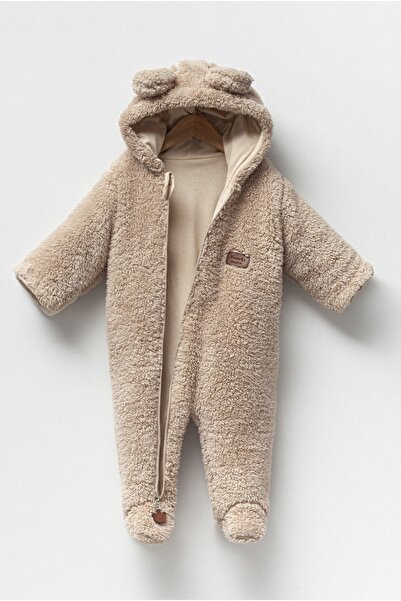 Kuark Baby Unisex Bebek Welsoft Astronot Tulum Penye Astarlı Tulum, Bebek Tul...