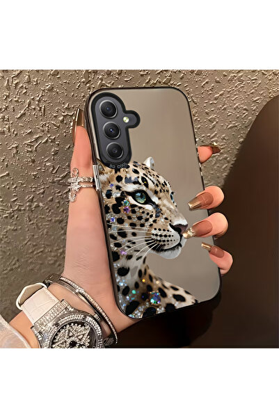 Caseji Samsung Galaxy A17-A26 Compatible Dirt-Resistant Tiger Diamond Themed ...