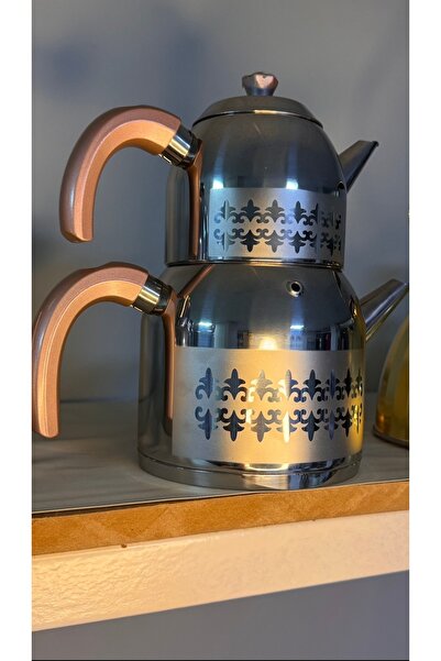 POLAT ZÜCCACİYE Çelik Çaydanlık