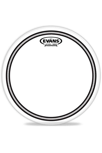 EVANS TT08EC2S EC2S Clear 8 İnç Tom Derisi (Profesyonel) | Çift Katmanlı Yapı, SST (Sound Shaping T