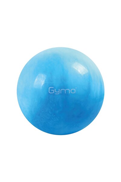 Gymo Pro Series Cloudy Marble 55 cm Pilates Ball and Pump Blue