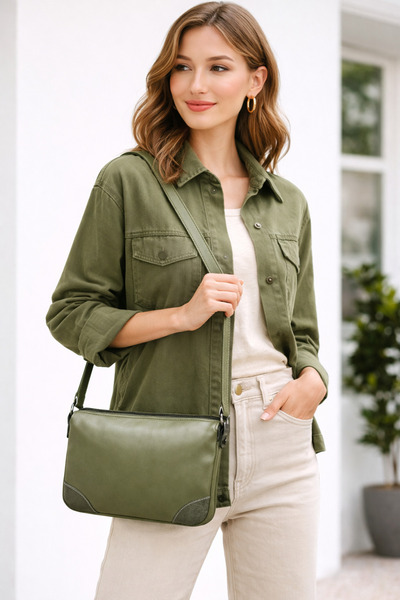 HBS Pearl Shoulder Bag Duru Lines Urban Women's Crossbody Bag