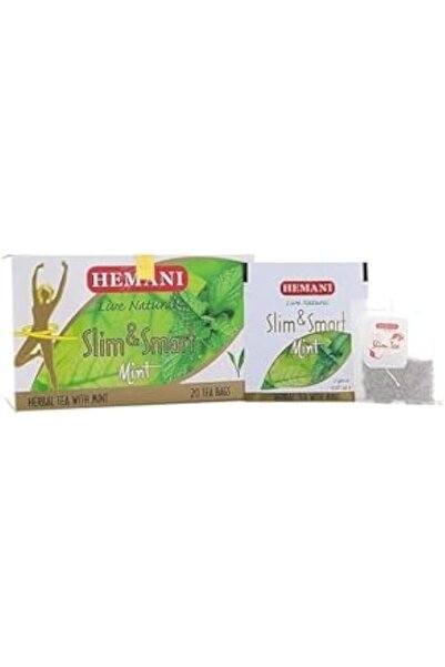 HEMANI Slim and Smart Tea with Mint, 20 Bags