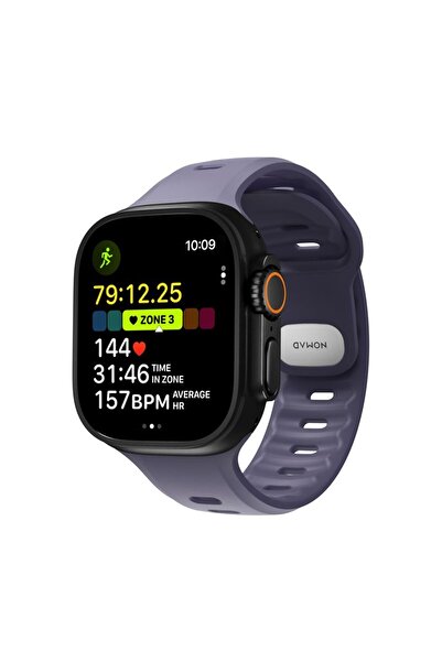 Nomad Tempo Strap for Apple Watch Ultra 49mm Purple